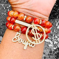 Triple Stack Bracelet Set - She is on Bougie Behavior