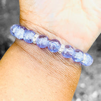 Single Bracelet - Lavender Crackle