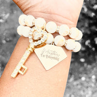 Double Stack Bracelet Set - She is Everything