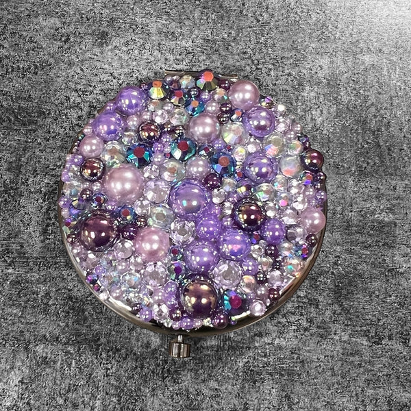 Purple Passion Compact Mirror