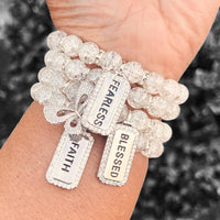 Quad Stack Bracelet Set - Positive Affirmations