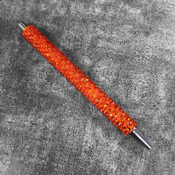 Blinged Out Pen - Orange Madness