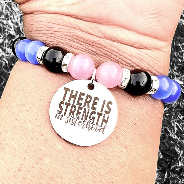 Single Bracelet - There is Strength in Sisterhood 🦢