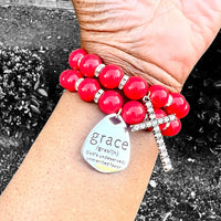 Double Stack Bracelet Set - It’s Giving Grace