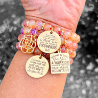 Quad Stack Bracelet Set - She is a Warrior