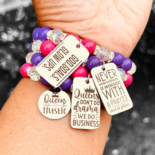 Quad Stack Bracelet Set - Queens Hustle