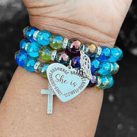 Triple Stack Bracelet Set - Positive Affirmations