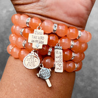 Quad Stack Bracelet Set - But First Pray