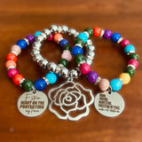 Triple Stack Bracelet Set - She is Protecting Her Peace