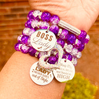 5 Stacker Bracelet Set - She Has High Heels and Standards