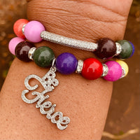 Double Stack Bracelet Set - She is Fierce