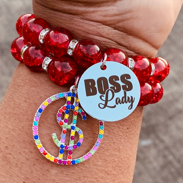 Double Stack Bracelet Set - Boss Lady Status