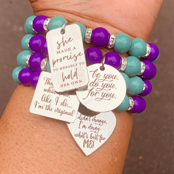 Quad Stack Bracelet Set - She is an Original