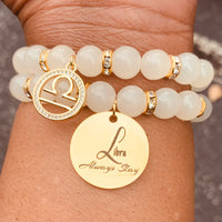 Zodiac Bracelet Stack - Libra